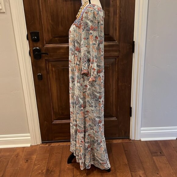 Johnny Was Floor Length Dress - Picture 5 of 7